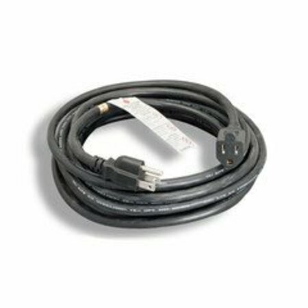 Indoor / Outdoor Power Extension Cord, SJTW 14 AWG * 3C / 15 Amp, UL / CSA, Black, 50 ft -  SWE-TECH 3C, FWT10W3-62250